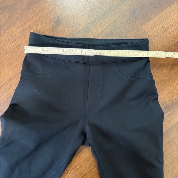 Spanx Perfect Pull On Pants Skinny Jeggings Casual Work Office Career Black Sz S - Picture 5 of 7